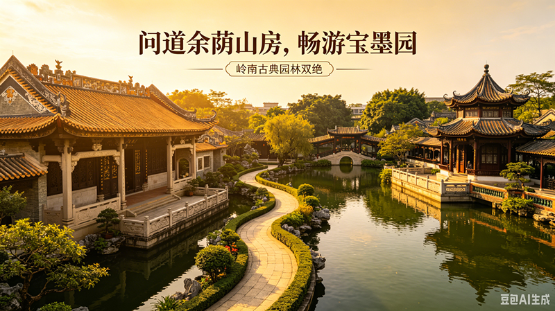 问道余荫山房，畅游宝墨园