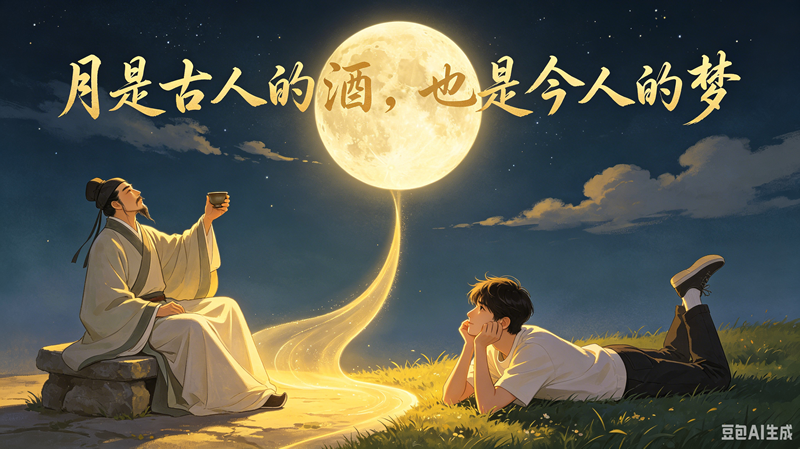 月是古人的酒，也是今人的梦